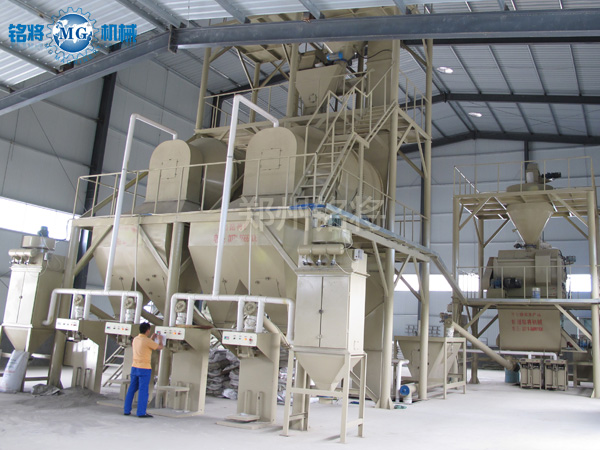 智能玻化微珠保溫砂漿生產(chǎn)線(xiàn)