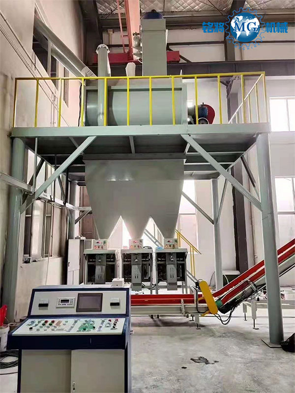 江蘇張家港輕質(zhì)石膏砂漿自動(dòng)化生產(chǎn)線安裝收尾！馬上準(zhǔn)備試機(jī)啦！