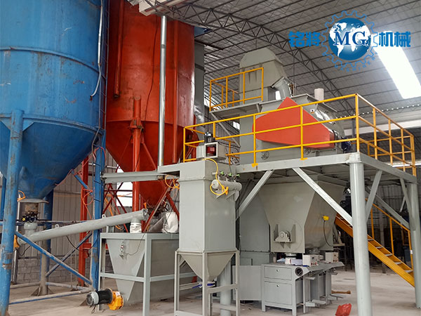 年產(chǎn)10萬噸干粉砂漿生產(chǎn)線的組成，年產(chǎn)10萬噸干粉砂漿生產(chǎn)線有什么優(yōu)勢？