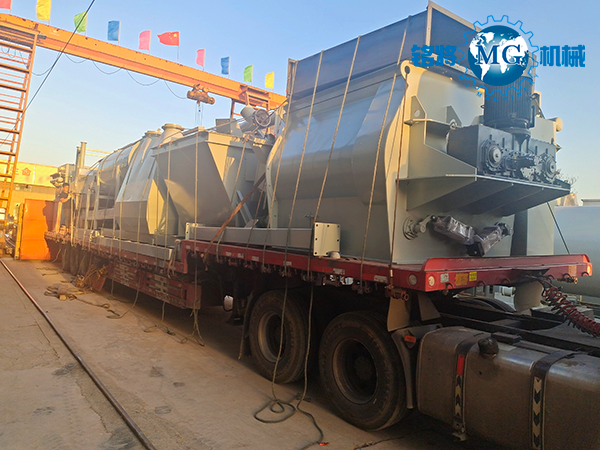 江西南昌全自動(dòng)干粉砂漿生產(chǎn)線發(fā)貨！