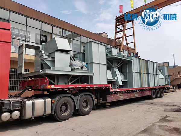 商丘虞城第二車干粉砂漿設備裝車現(xiàn)場