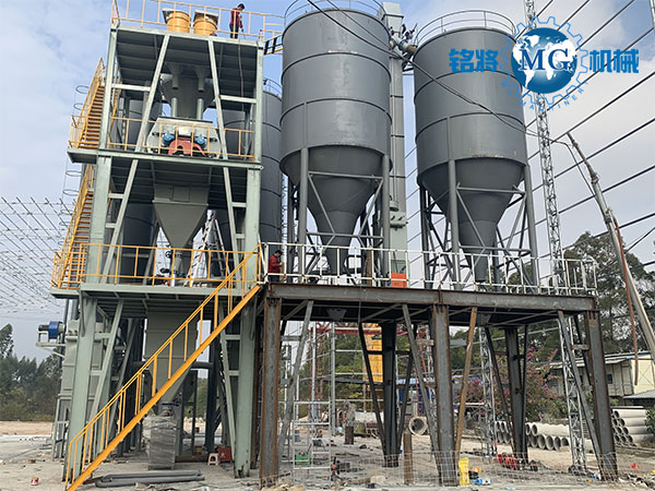 干粉砂漿攪拌站和混凝土攪拌站一樣嗎？可不可以通用？