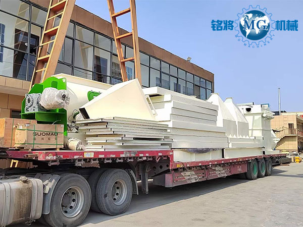 陜西咸陽(yáng)兩套特種砂漿生產(chǎn)線(xiàn)發(fā)貨圖