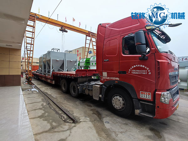 江西鷹潭干粉砂漿設(shè)備發(fā)貨！