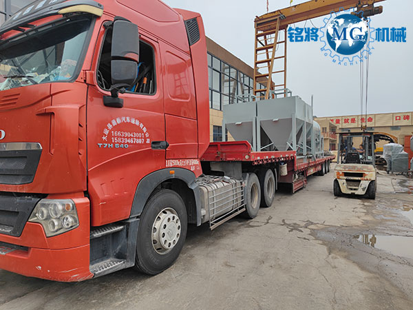 江西鷹潭干粉砂漿設(shè)備發(fā)貨！