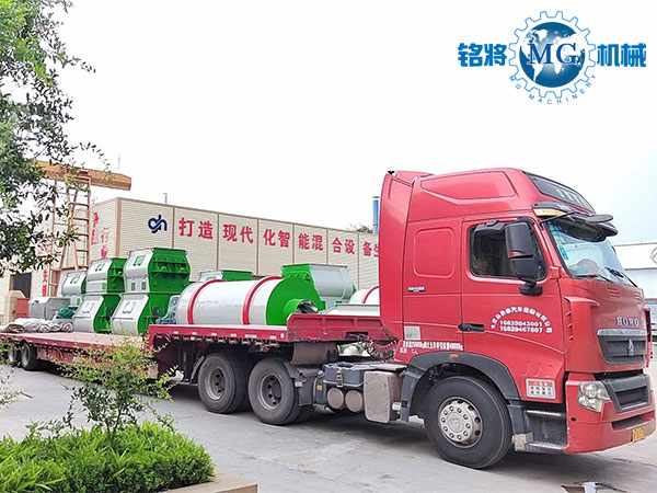 江西鷹潭干粉砂漿設(shè)備發(fā)貨！