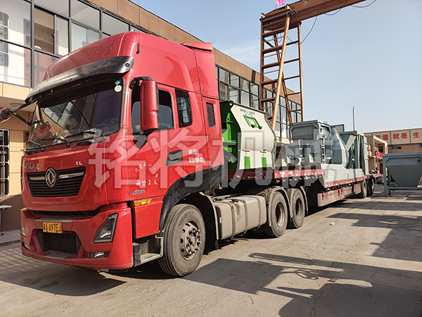 四立方主機(jī)，時(shí)產(chǎn)15噸生產(chǎn)線，發(fā)往江蘇連云港