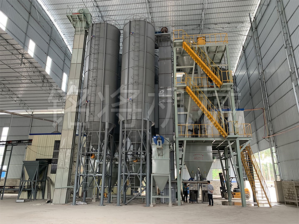 干粉砂漿設(shè)備如何選擇廠(chǎng)房場(chǎng)地？