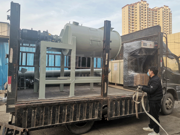 簡(jiǎn)易干粉砂漿生產(chǎn)線交付物流！